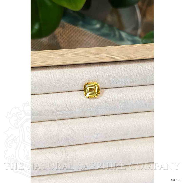 5.10 Ct. Yellow Sapphire from Ceylon (Sri Lanka)