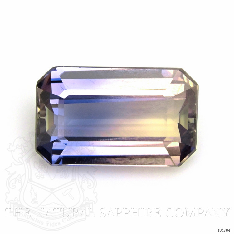 1.68 Ct. Bi Color Sapphire from Ceylon (Sri Lanka)