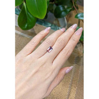 1.68 Ct. Bi Color Sapphire from Ceylon (Sri Lanka) Life Style