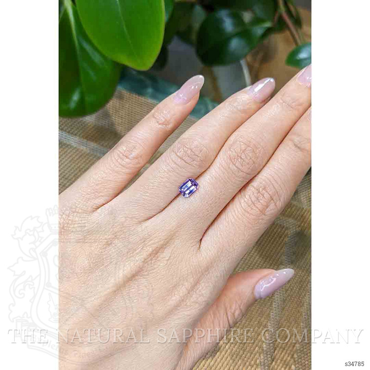 1.14 Ct. Bi Color Sapphire from Ceylon (Sri Lanka)