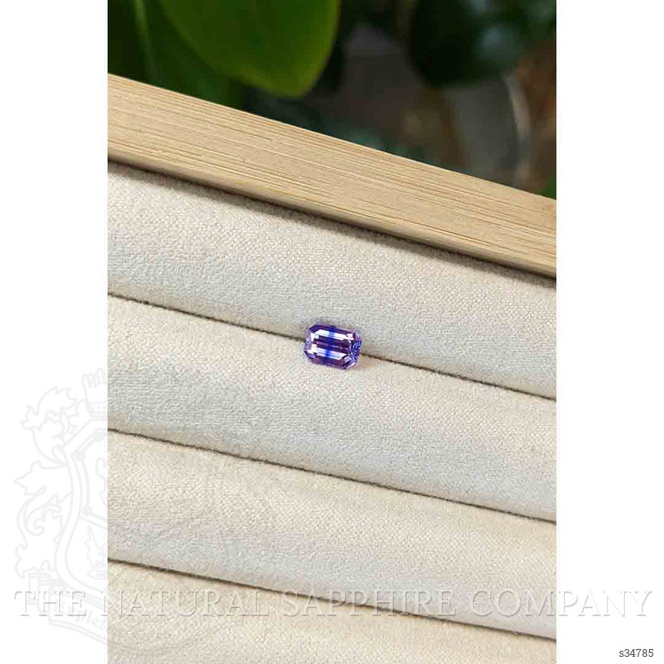 1.14 Ct. Bi Color Sapphire from Ceylon (Sri Lanka)
