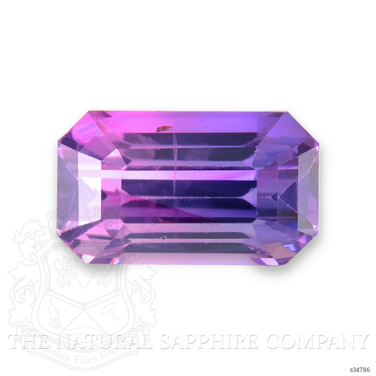 1.53 Ct. Bi Color Sapphire from Ceylon (Sri Lanka)