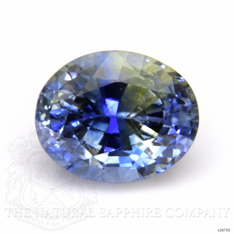 1.31 Ct. Bi Color / Parti Sapphire from Ceylon (Sri Lanka)