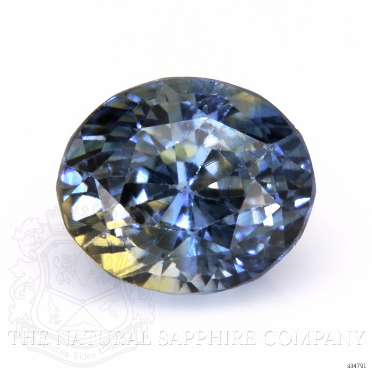 2.12 Ct. Bi Color Sapphire from Ceylon (Sri Lanka)