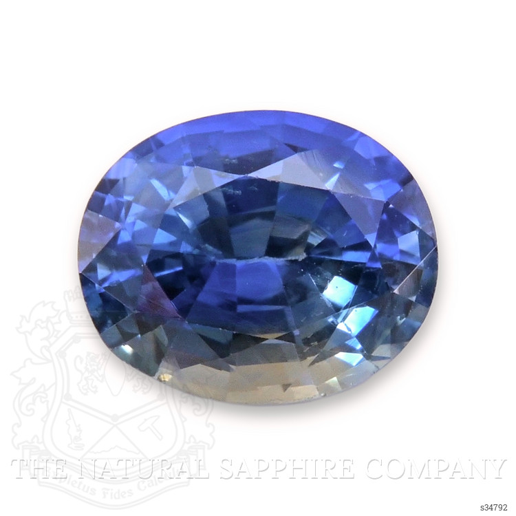 1.52 Ct. Bi Color Sapphire from Ceylon (Sri Lanka)