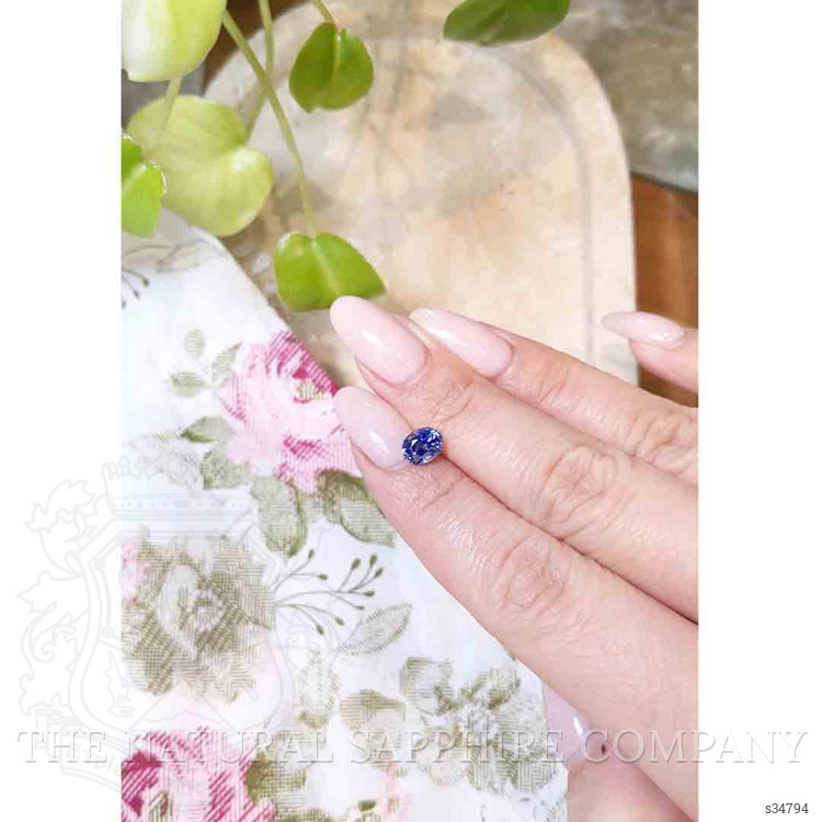 1.50 Ct. Bi Color / Parti Sapphire from Ceylon (Sri Lanka)