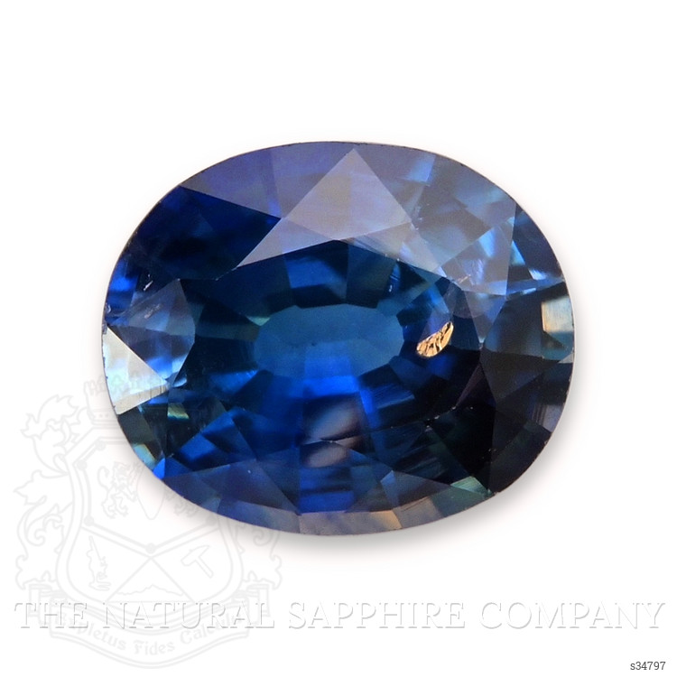 0.83 Ct. Bi Color / Parti Sapphire from Ceylon (Sri Lanka)