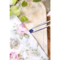 0.83 Ct. Bi Color / Parti Sapphire from Ceylon (Sri Lanka) Life Style