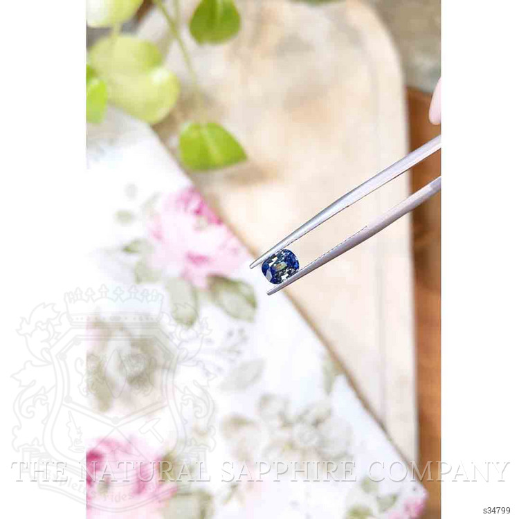 1.07 Ct. Bi Color / Parti Sapphire from Ceylon (Sri Lanka)