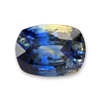 0.90 Ct. Bi Color / Parti Sapphire from Ceylon (Sri Lanka) Video