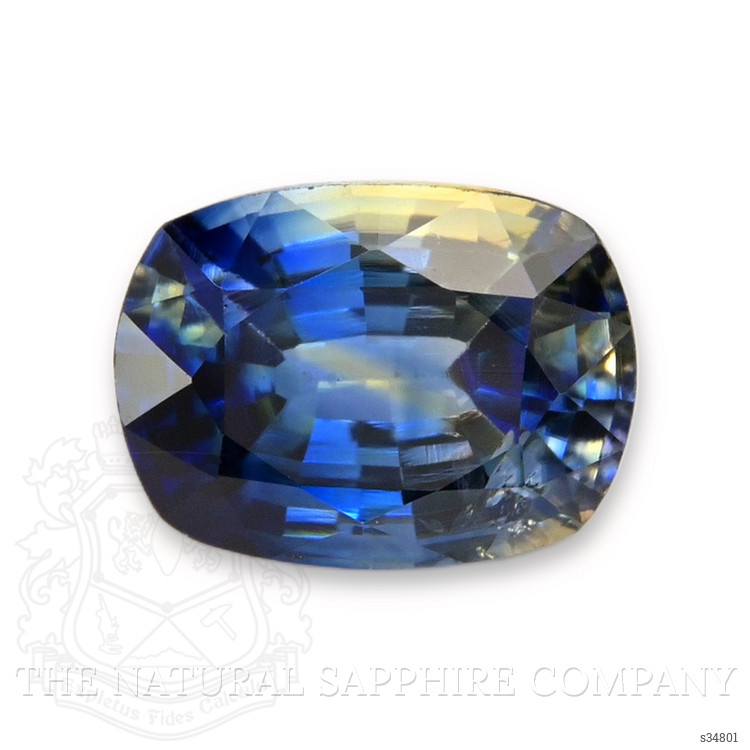 0.90 Ct. Bi Color / Parti Sapphire from Ceylon (Sri Lanka)