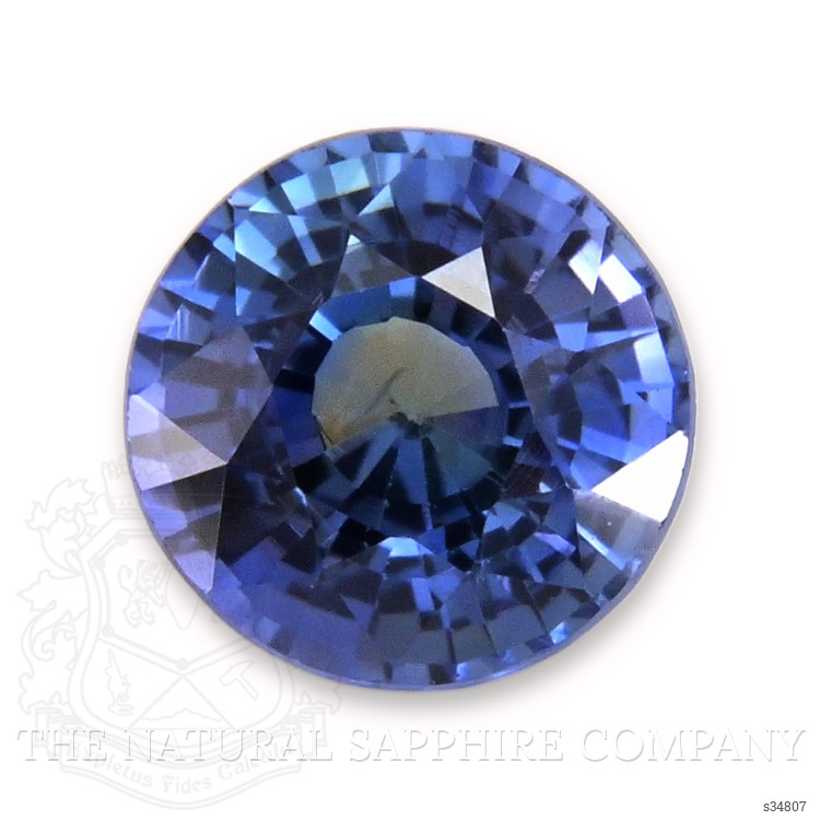 0.74 Ct. Bi Color Sapphire from Ceylon (Sri Lanka)
