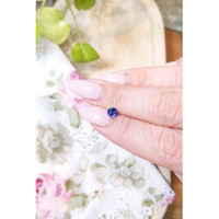 0.74 Ct. Bi Color Sapphire from Ceylon (Sri Lanka) Life Style