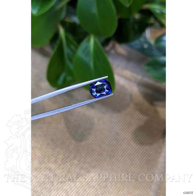 5.03 Ct. Blue Sapphire from Ceylon (Sri Lanka)