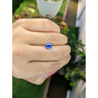 2.05 Ct. Blue Sapphire from Ceylon (Sri Lanka) Life Style