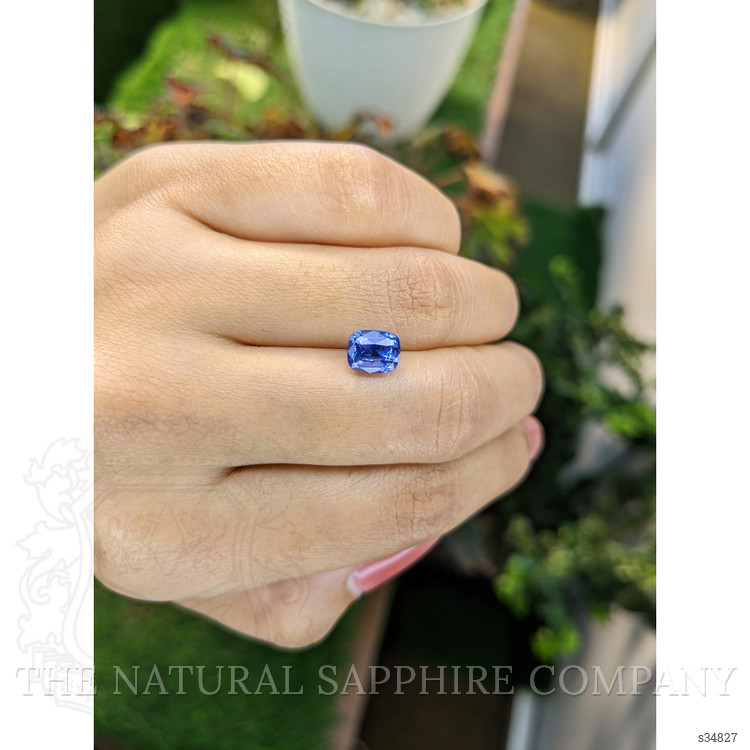 2.05 Ct. Blue Sapphire from Ceylon (Sri Lanka)