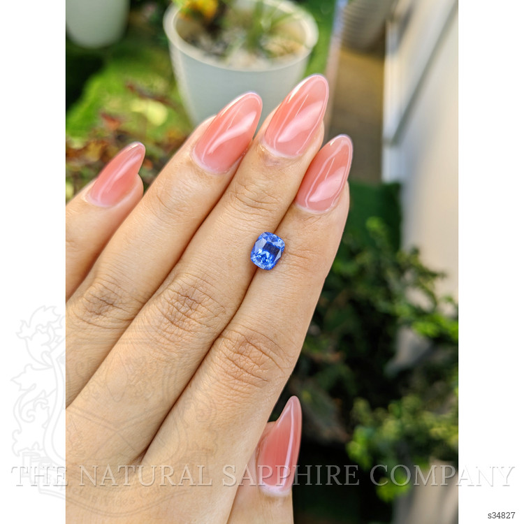 2.05 Ct. Blue Sapphire from Ceylon (Sri Lanka)