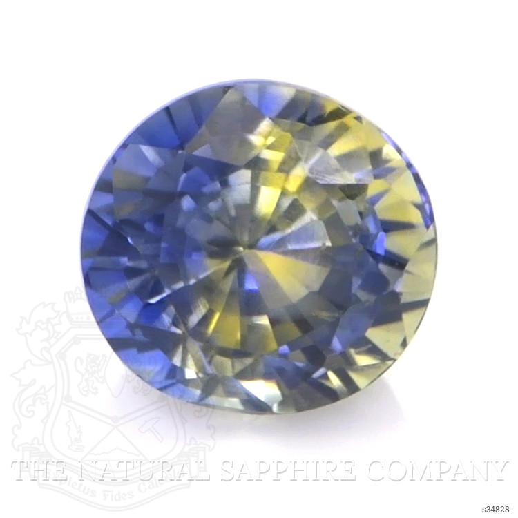 0.54 Ct. Bi Color Sapphire from Ceylon (Sri Lanka)