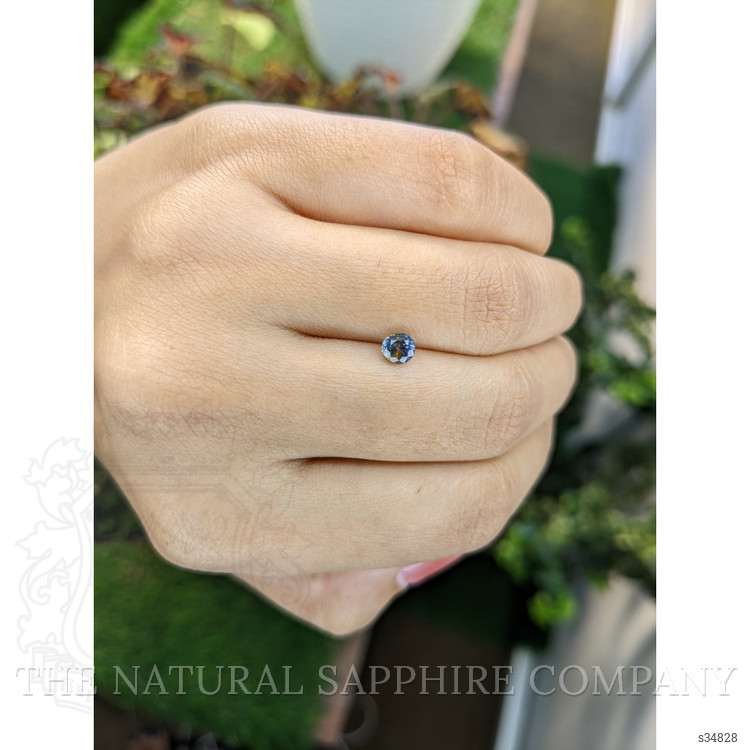 0.54 Ct. Bi Color Sapphire from Ceylon (Sri Lanka)