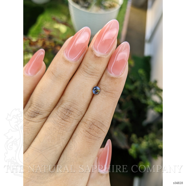 0.54 Ct. Bi Color Sapphire from Ceylon (Sri Lanka)