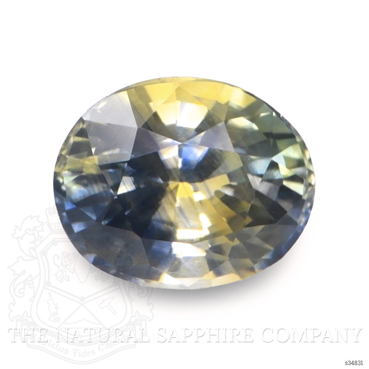 1.00 Ct. Bi Color Sapphire from Ceylon (Sri Lanka)