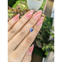 1.11 Ct. Bi Color Sapphire from Ceylon (Sri Lanka) Life Style