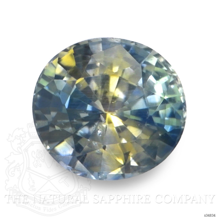 0.83 Ct. Bi Color Sapphire from Ceylon (Sri Lanka)