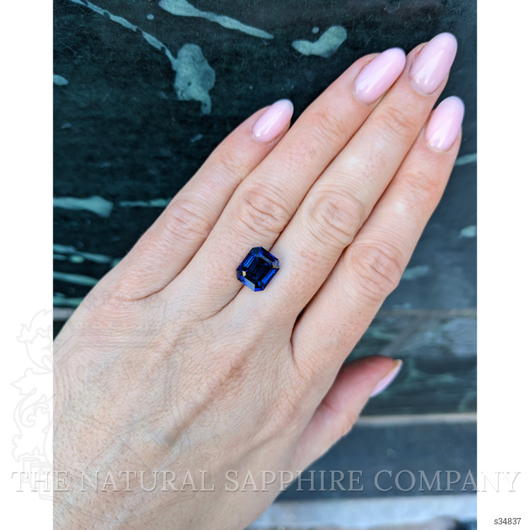 6.32 Ct. Blue Sapphire from West Africa