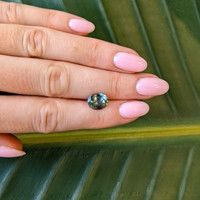 3.20 Ct. Bi Color Sapphire from Madagascar Life Style