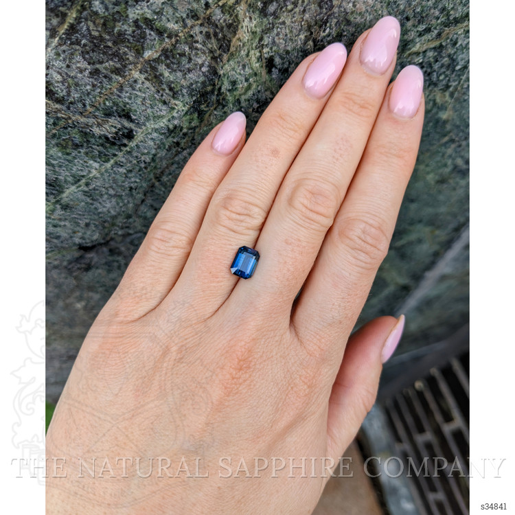 2.57 Ct. Blue Sapphire from Ceylon (Sri Lanka)