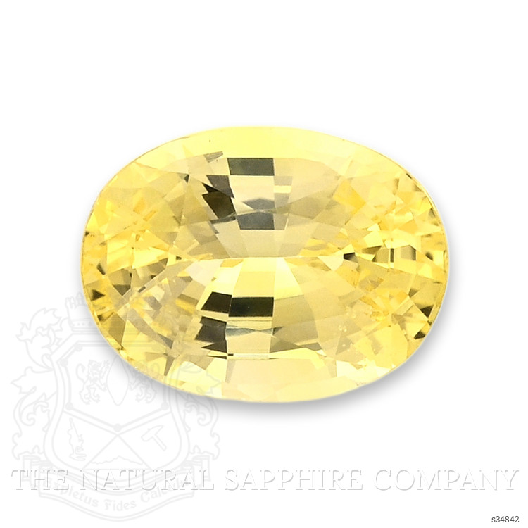 3.02 Ct. Yellow Sapphire from Ceylon (Sri Lanka)