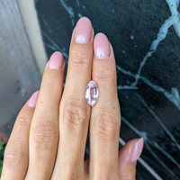 3.17 Ct. Padparadscha Sapphire from Madagascar Life Style