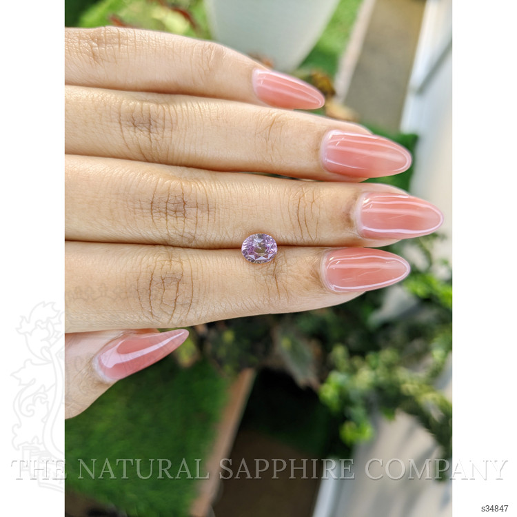 1.60 Ct. Pinkish Purple Sapphire from Ceylon (Sri Lanka)