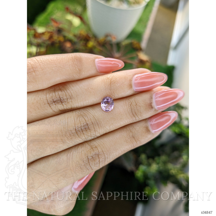 1.60 Ct. Pinkish Purple Sapphire from Ceylon (Sri Lanka)