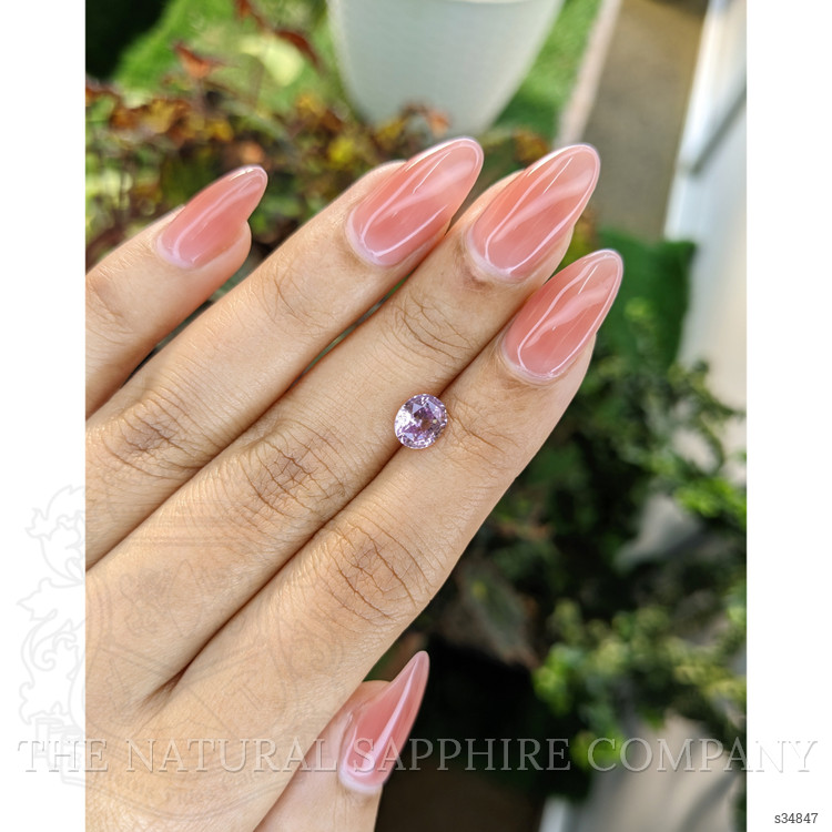 1.60 Ct. Pinkish Purple Sapphire from Ceylon (Sri Lanka)