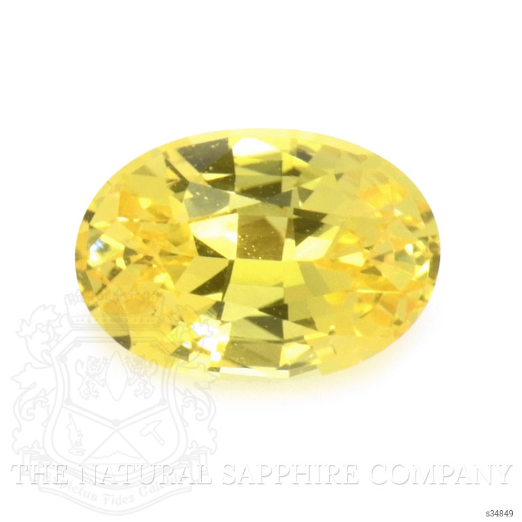 1.16 Ct. Yellow Sapphire from Ceylon (Sri Lanka)