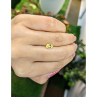 1.16 Ct. Yellow Sapphire from Ceylon (Sri Lanka) Life Style