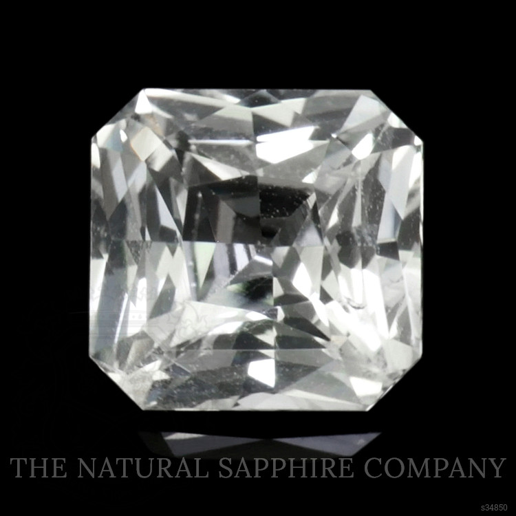0.99 Ct. White Sapphire from Ceylon (Sri Lanka)