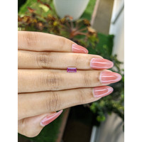 0.79 Ct. Pinkish Purple Sapphire from Ceylon (Sri Lanka) Life Style