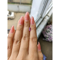 0.79 Ct. Pinkish Purple Sapphire from Ceylon (Sri Lanka) Life Style