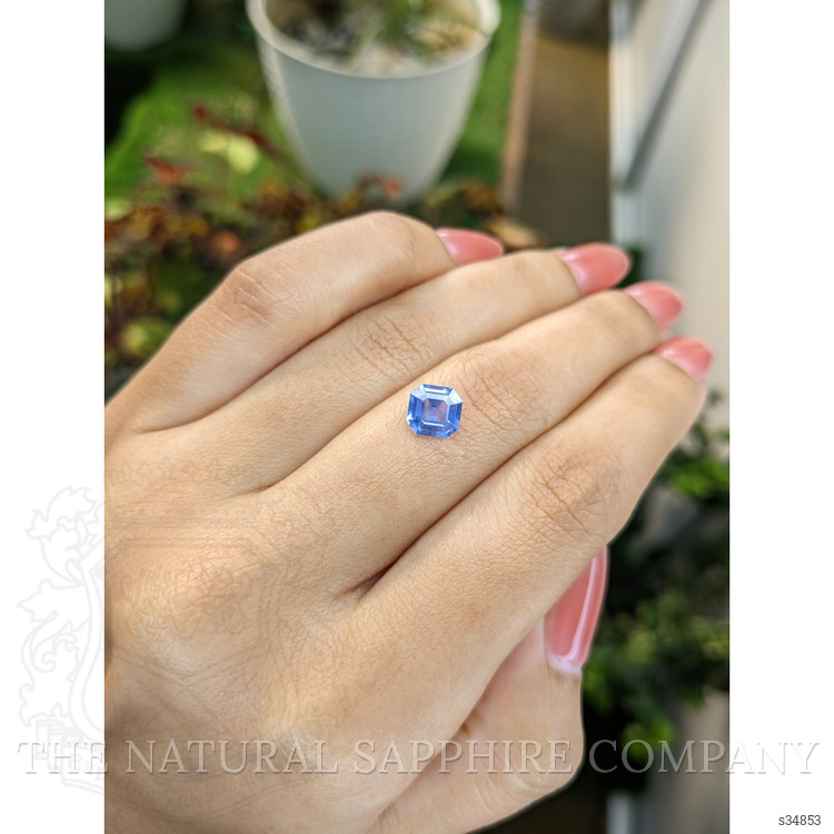 1.33 Ct. Blue Sapphire from Ceylon (Sri Lanka)
