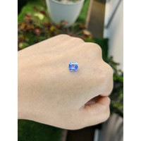 1.33 Ct. Blue Sapphire from Ceylon (Sri Lanka) Life Style