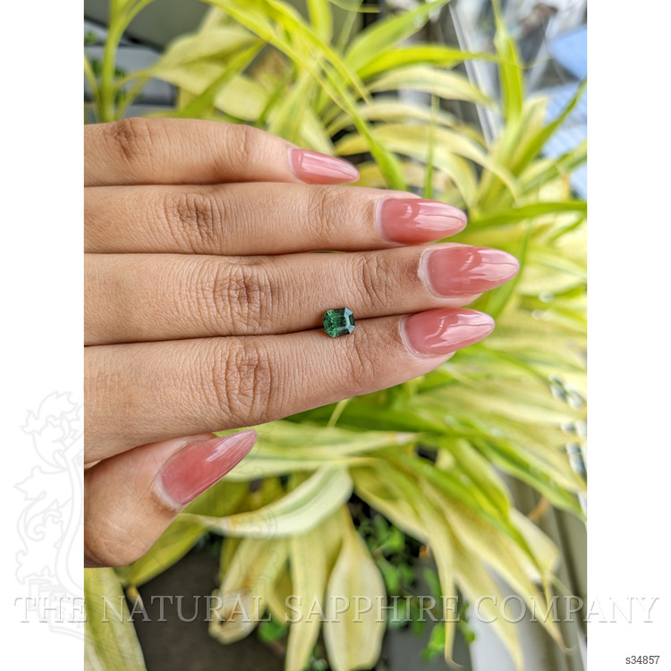 1.13 Ct. Green Sapphire from Madagascar