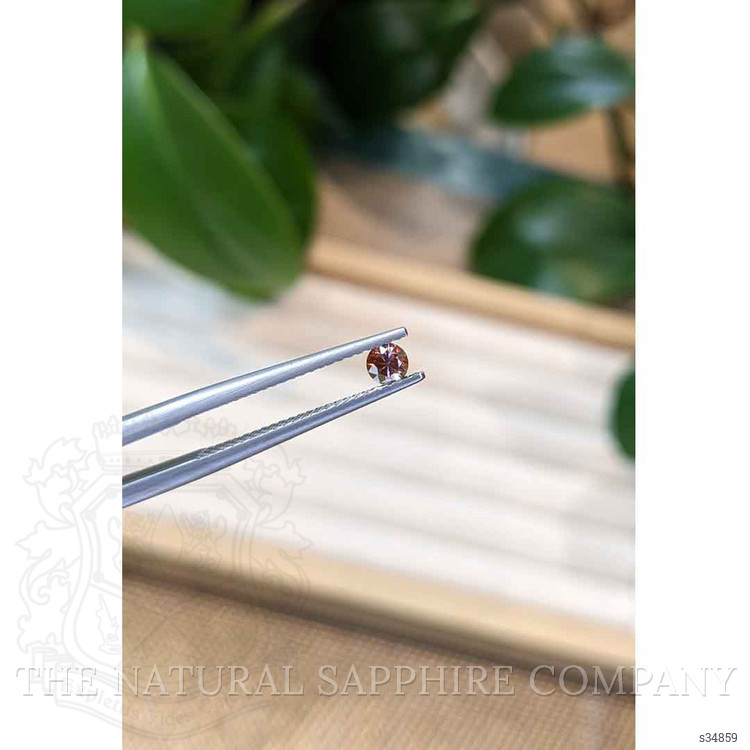 0.21 Ct. Bi Color Sapphire from Montana