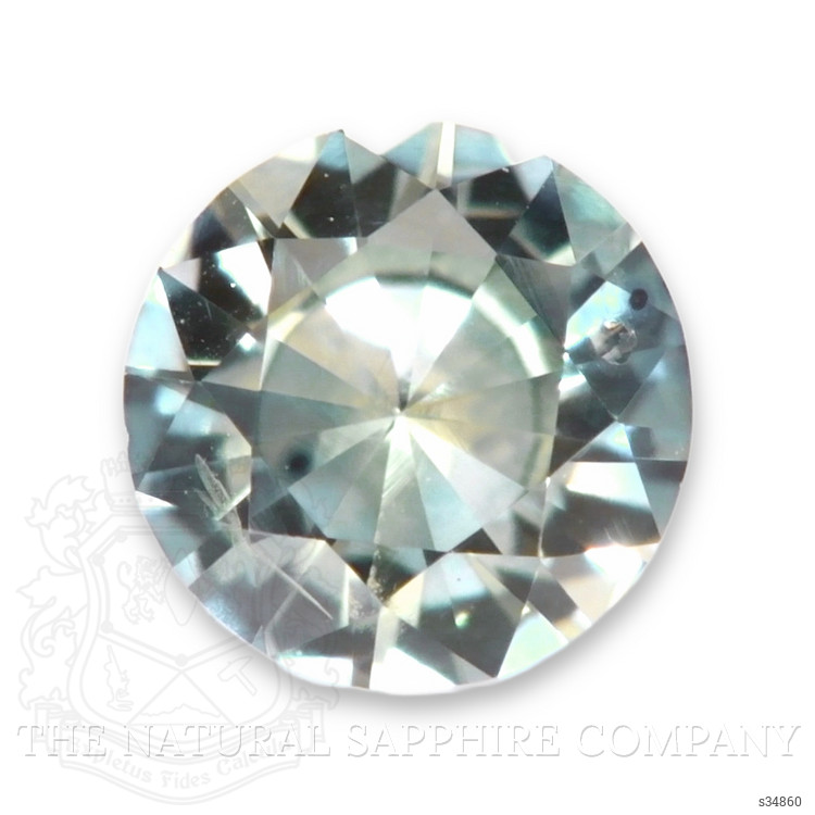 0.26 Ct. Yellowish Green Sapphire from Montana