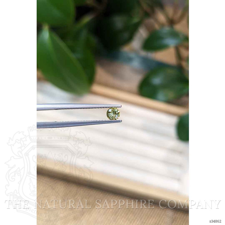 0.26 Ct. Bi Color Sapphire from Montana