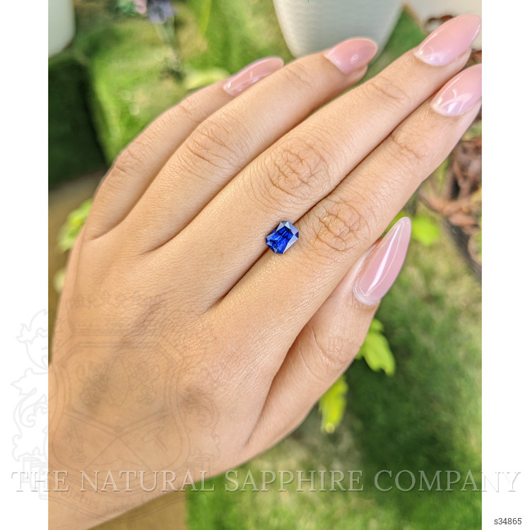 1.32 Ct. Blue Sapphire from Ceylon (Sri Lanka)