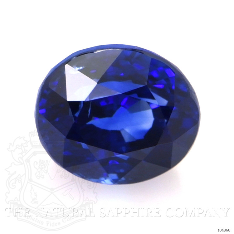 1.29 Ct. Blue Sapphire from Ceylon (Sri Lanka)