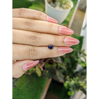 1.29 Ct. Blue Sapphire from Ceylon (Sri Lanka) Life Style