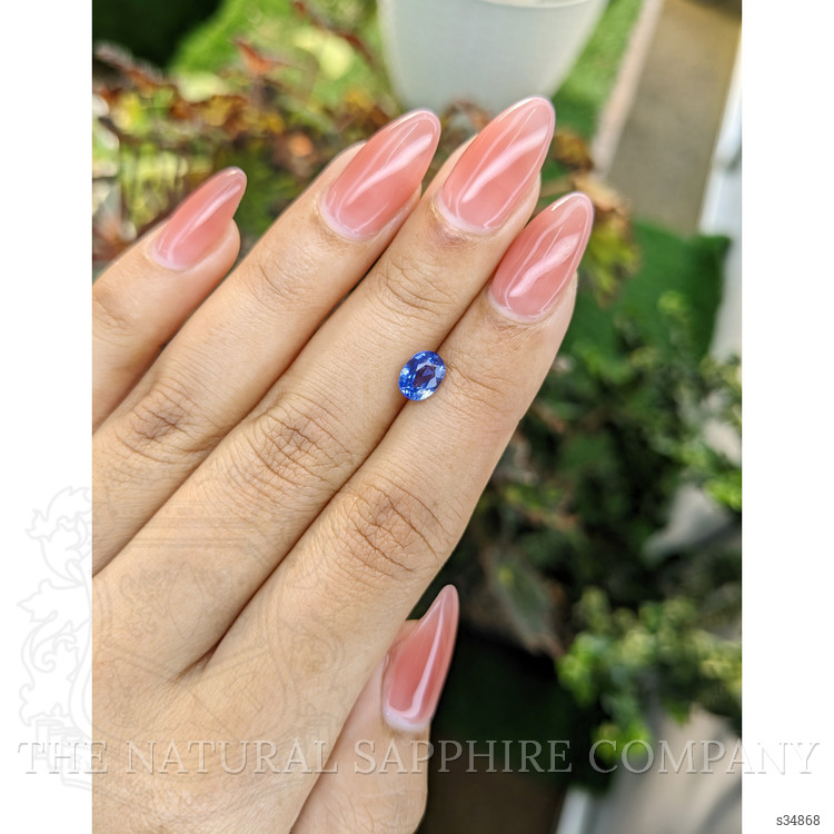 1.40 Ct. Blue Sapphire from Ceylon (Sri Lanka)